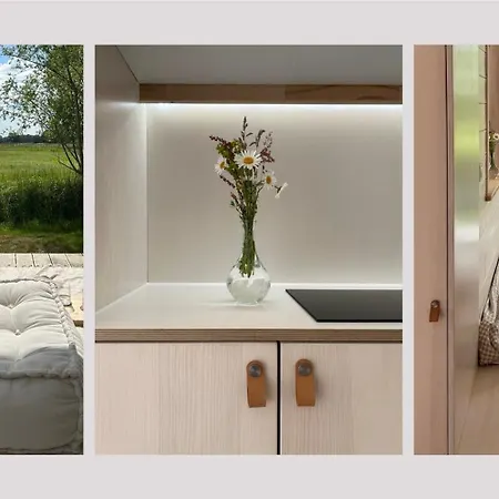 Nyaraló Tiny House Im Gruenen 201 - Terrasse, Wlan Und Wiesenblick