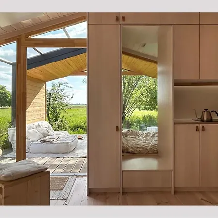 Nyaraló Tiny House Im Gruenen 201 - Terrasse, Wlan Und Wiesenblick